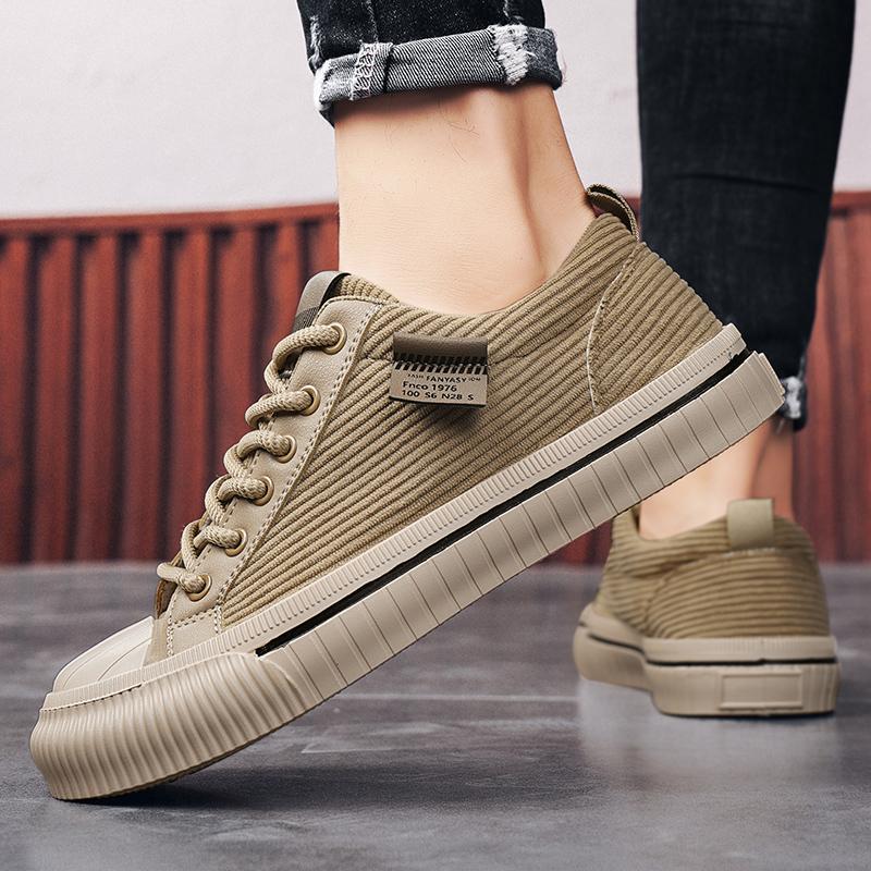Corduroy Low-top Comfortable Small Casual Shoes