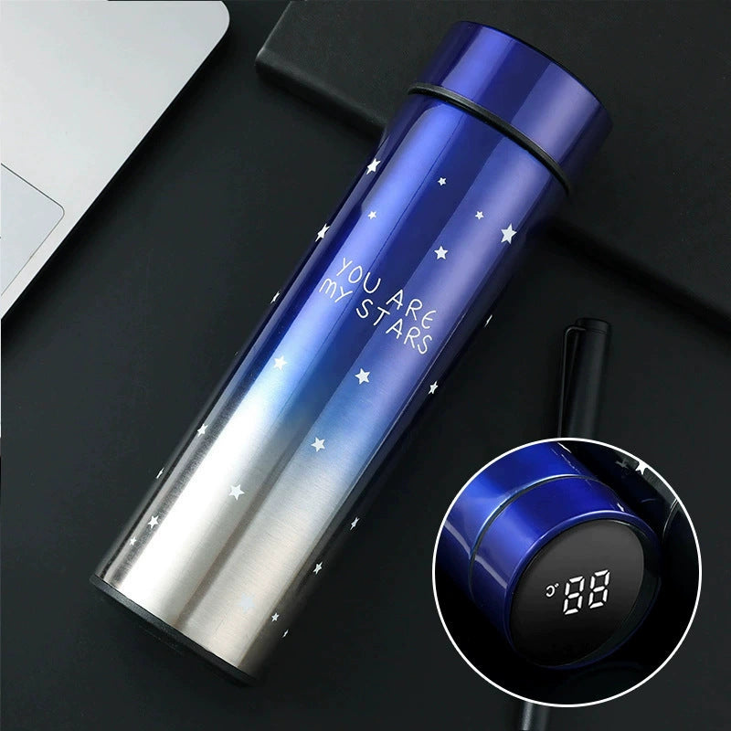 Intelligent Gradient Color Temperature 304 Stainless Steel Vacuum Cup