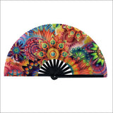 Black Plastic Fans Support Merchandise Kung Fu Fan