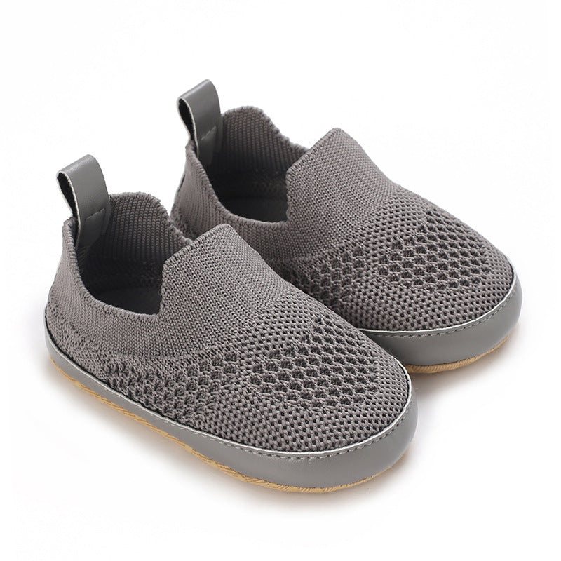 Baby's Shoes Male And Female Baby Slip-on Soft Bottom Breathable Toddler Shoes