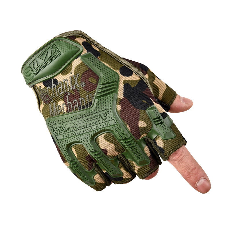 Men's Outdoor Sports Training Fitness Anti-slip Summer Cycling Gloves