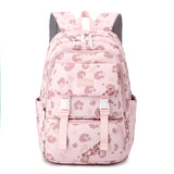 Printed Lightweight Backpack Large Capacity Middle School Student Schoolbag