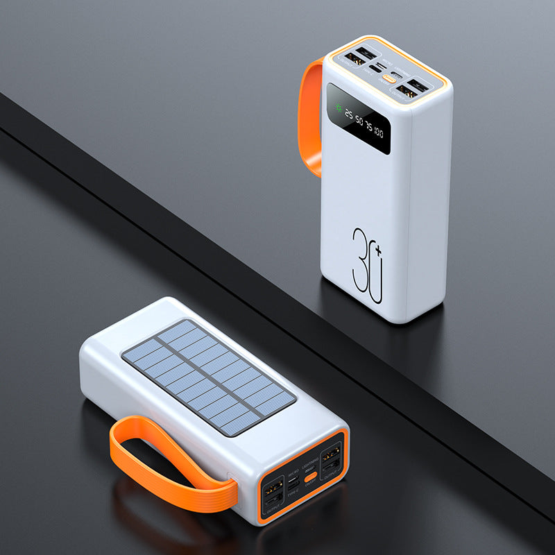 Power Bank Super Capacity Solar Outdoor Portable Camping Light