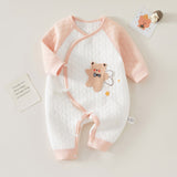 Baby's Thin Cotton Warm Jumpsuit Baby Romper