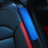 Car Supplies Simple Soft Ice Silk Safety Belt Shoulder Sleeve