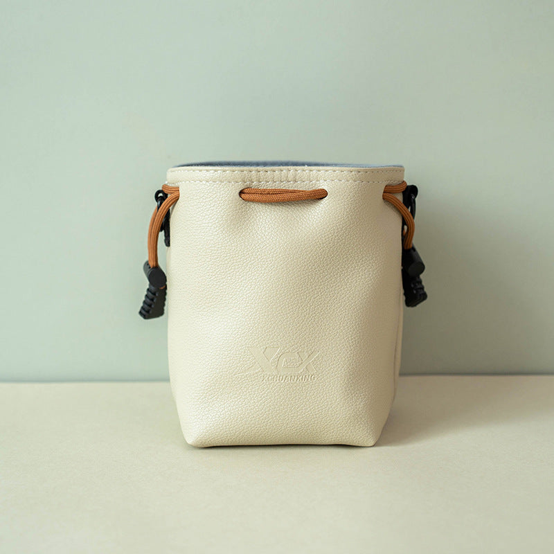 Camera Buggy Bag Leather Household