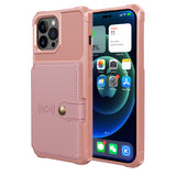 Magnetic Card Cover Phone Case Drop-resistant Protective Cover