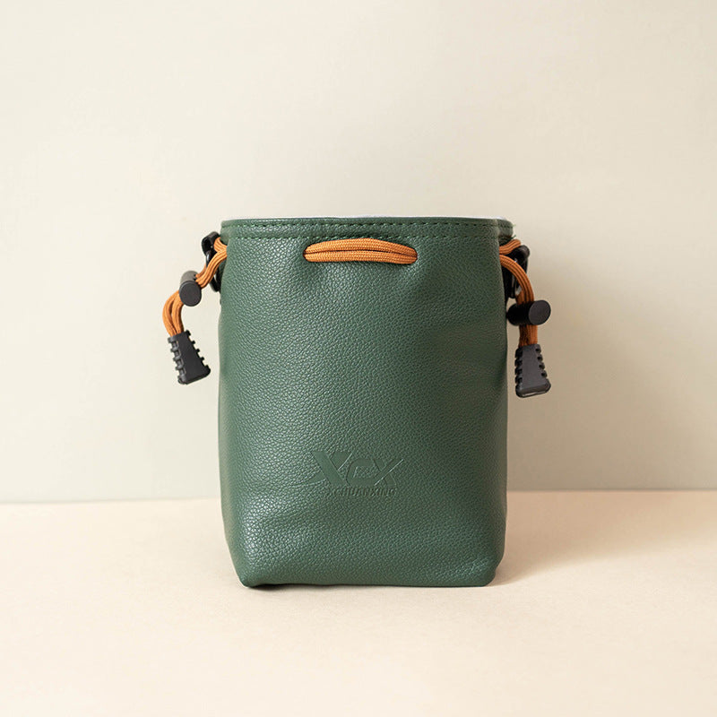 Camera Buggy Bag Leather Household