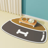 Pet Feeding Mat Silicone Non-slip Waterproof Feeding Splash-proof Mat
