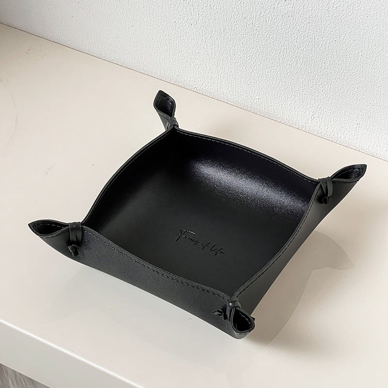 Affordable Luxury Style Leather Storage Tray