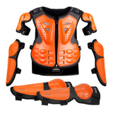 Motorcycle Children's Armour Five-piece Set