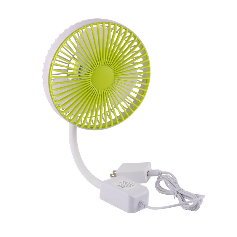 6-inch Fan Double Magnet Three-gear Adjustable Removable And Washable