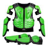 Motorcycle Children's Armour Five-piece Set