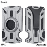 Fashion Personality Aluminum Alloy Men's Wallet Card