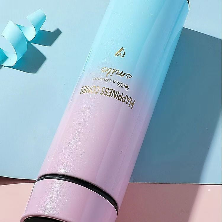 Intelligent Gradient Color Temperature 304 Stainless Steel Vacuum Cup