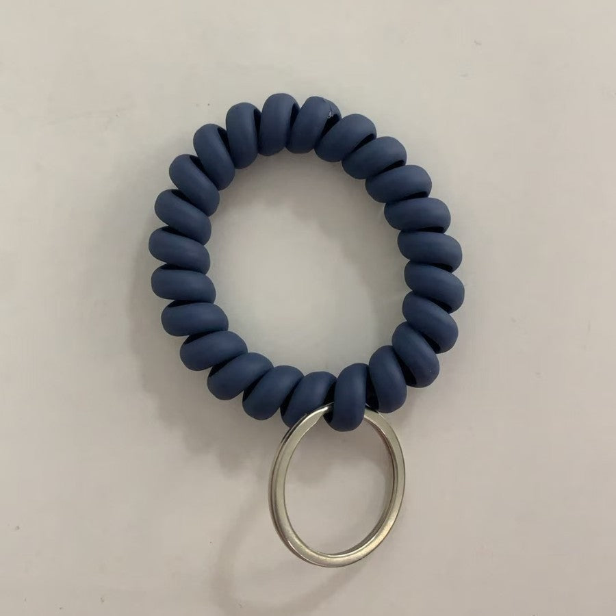 Color Spring Keychain Creative Pendant
