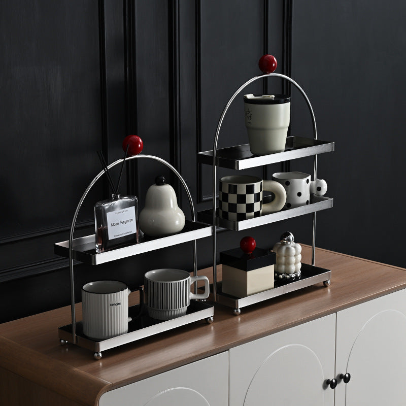 Household Fashion Personalized Stainless Steel Storage Rack