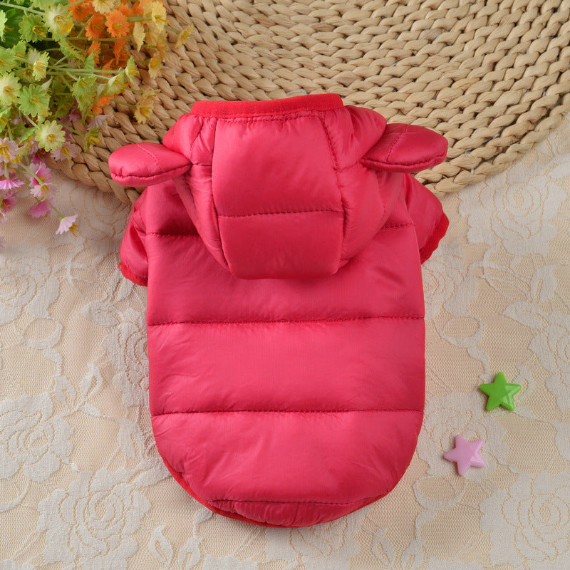 Small Dog Bread Down Cotton Jacket