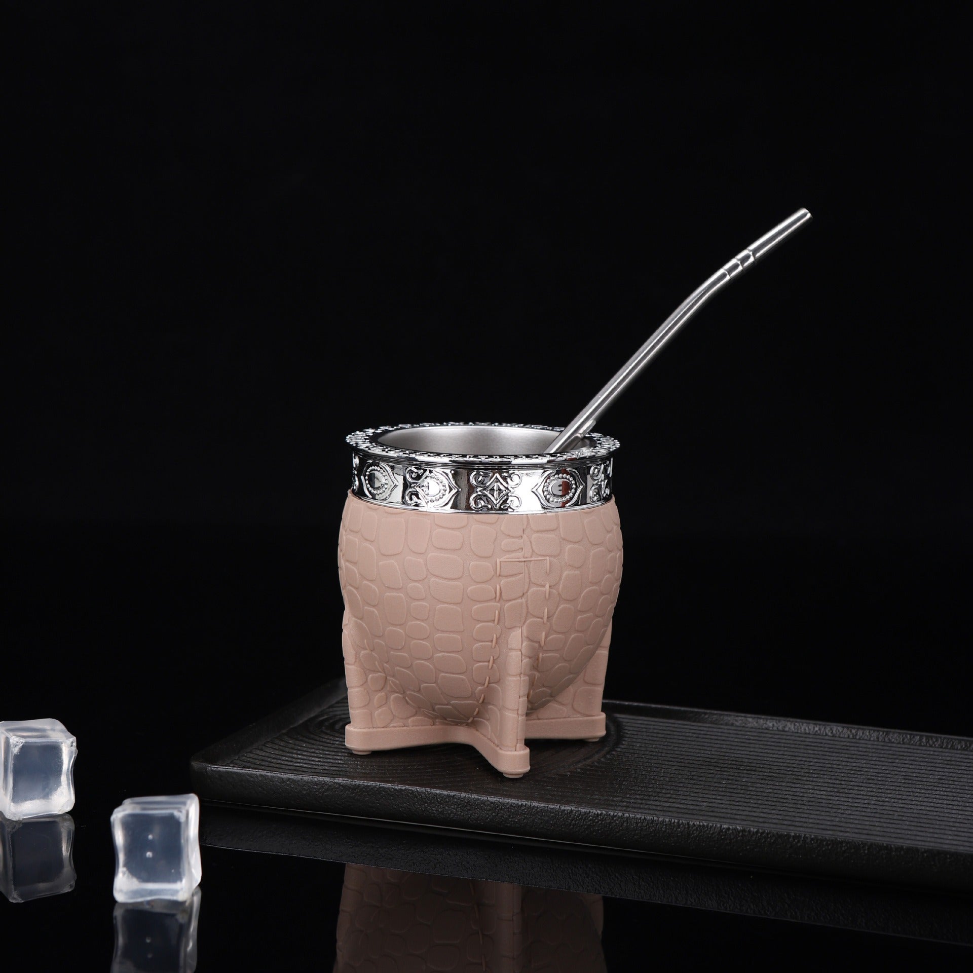 Stainless Steel Madai Cup Double-layer Vacuum With Straw Cup