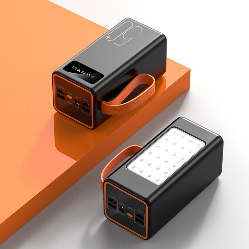Power Bank Super Capacity Solar Outdoor Portable Camping Light