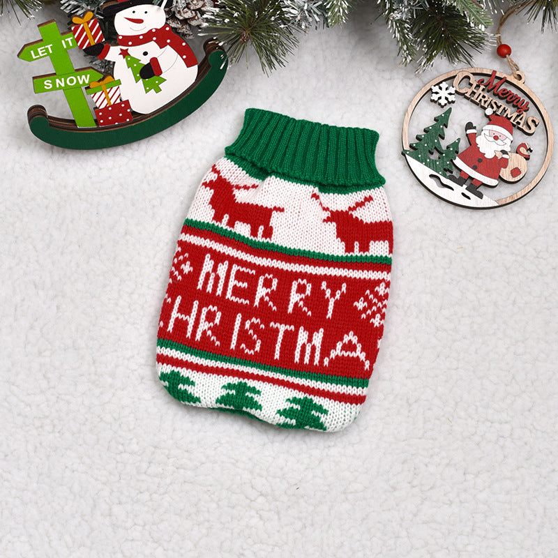 Pet Sweater Thickened Dogs and Cats Sweater