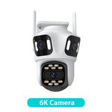 Three-screen 9MP Camera HD Night Vision