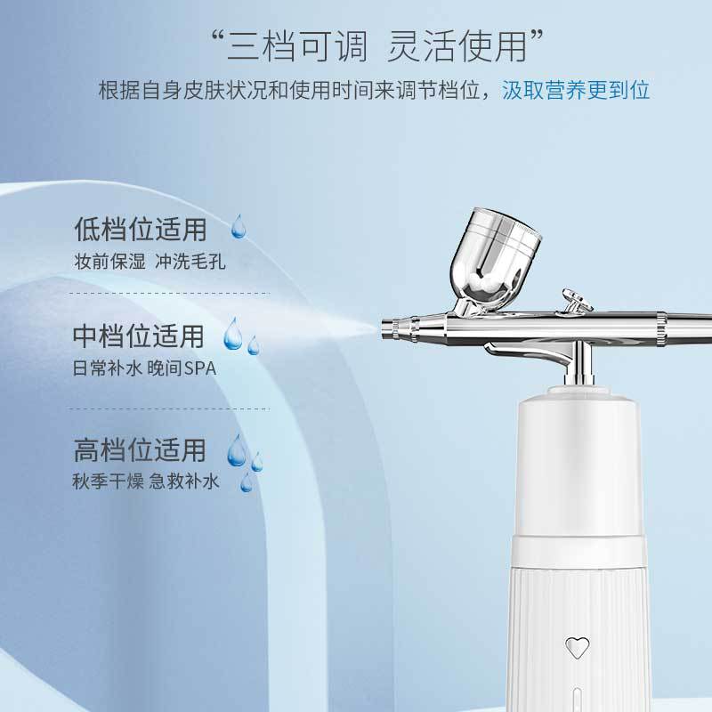 Household Three-speed With Power Display High Voltage Oxygen Injection Skin Spray