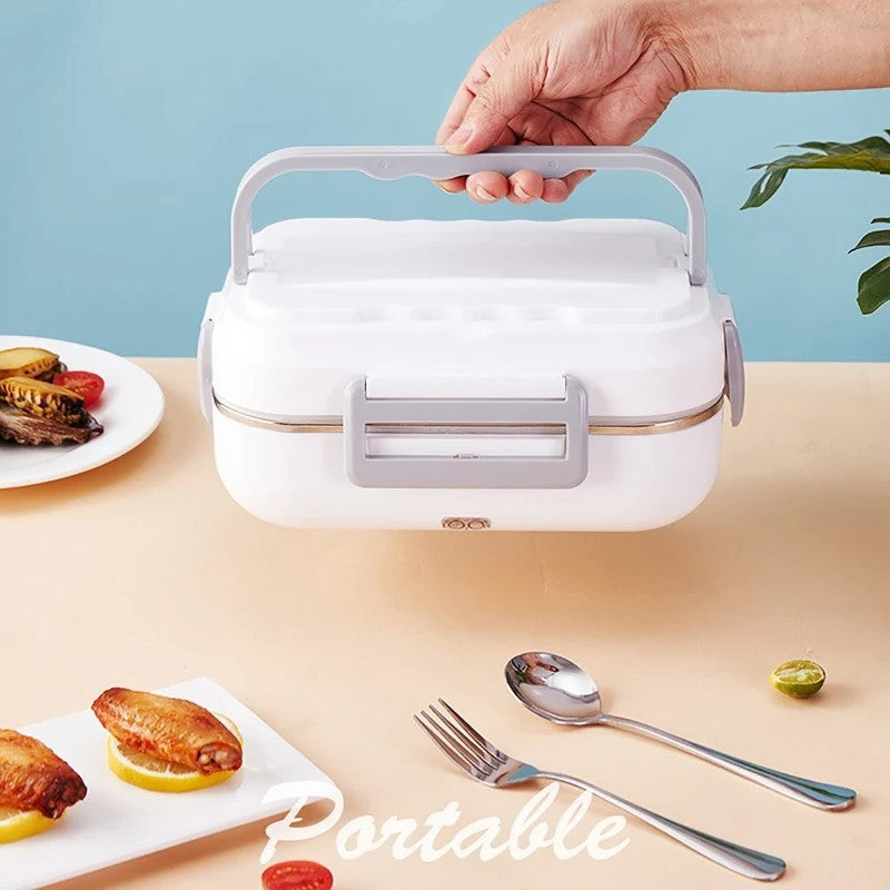 Heating Car Stainless Steel Household Electric Heat Insulation Lunch Box