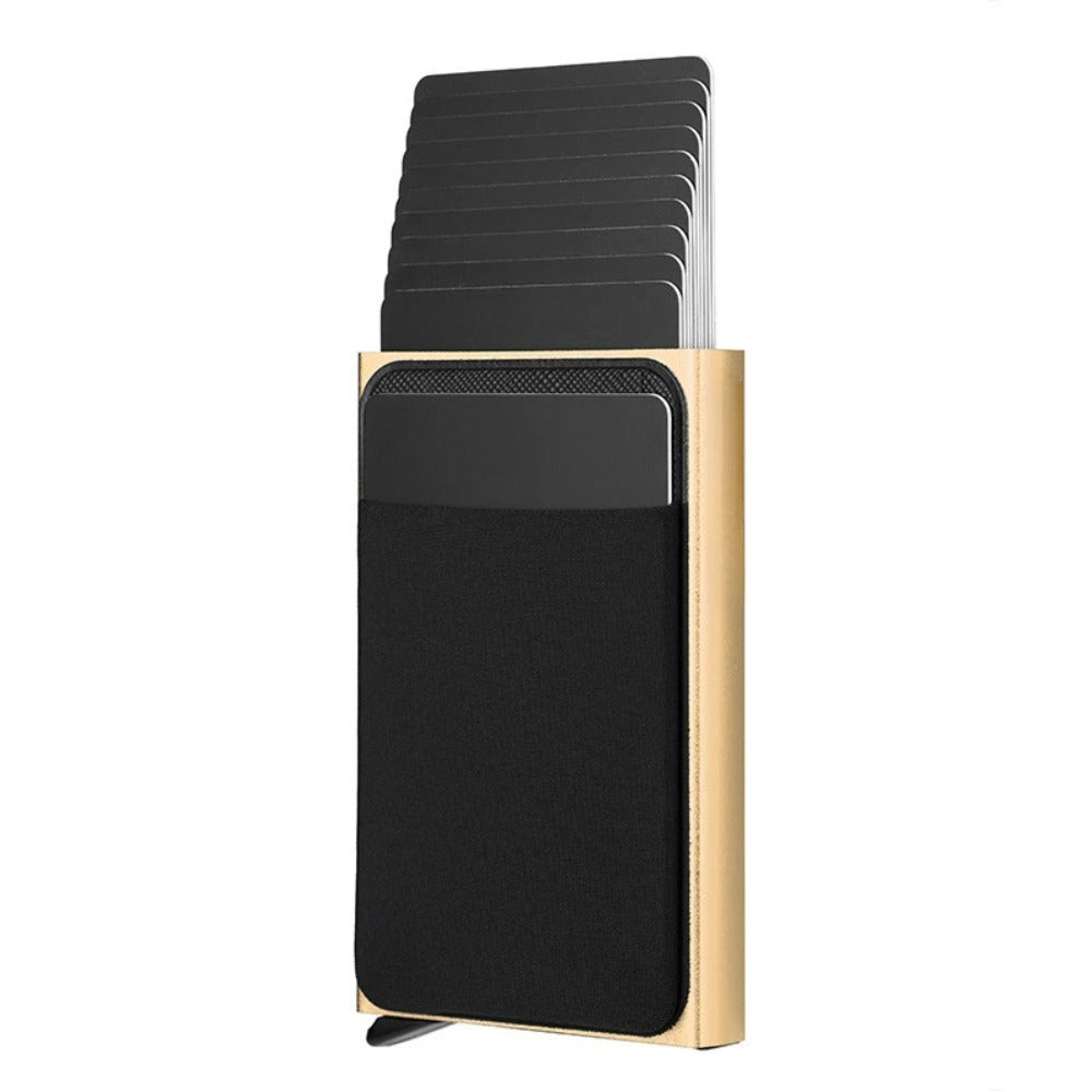 Add Purse Lycra Stickers Automatic Pop-up Anti-theft Credit Card Box