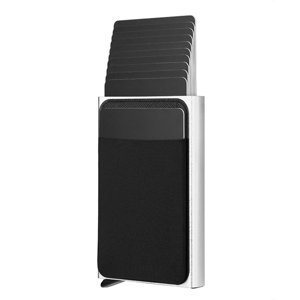 Add Purse Lycra Stickers Automatic Pop-up Anti-theft Credit Card Box