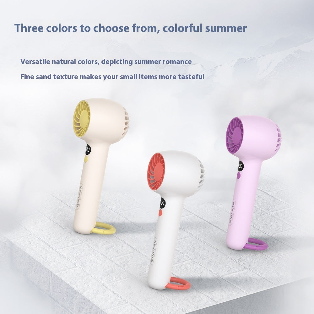 Turbine Large Wind Brushless Mute Small Handheld Fan