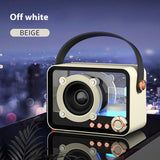Glass Bluetooth Portable Mini Speaker
