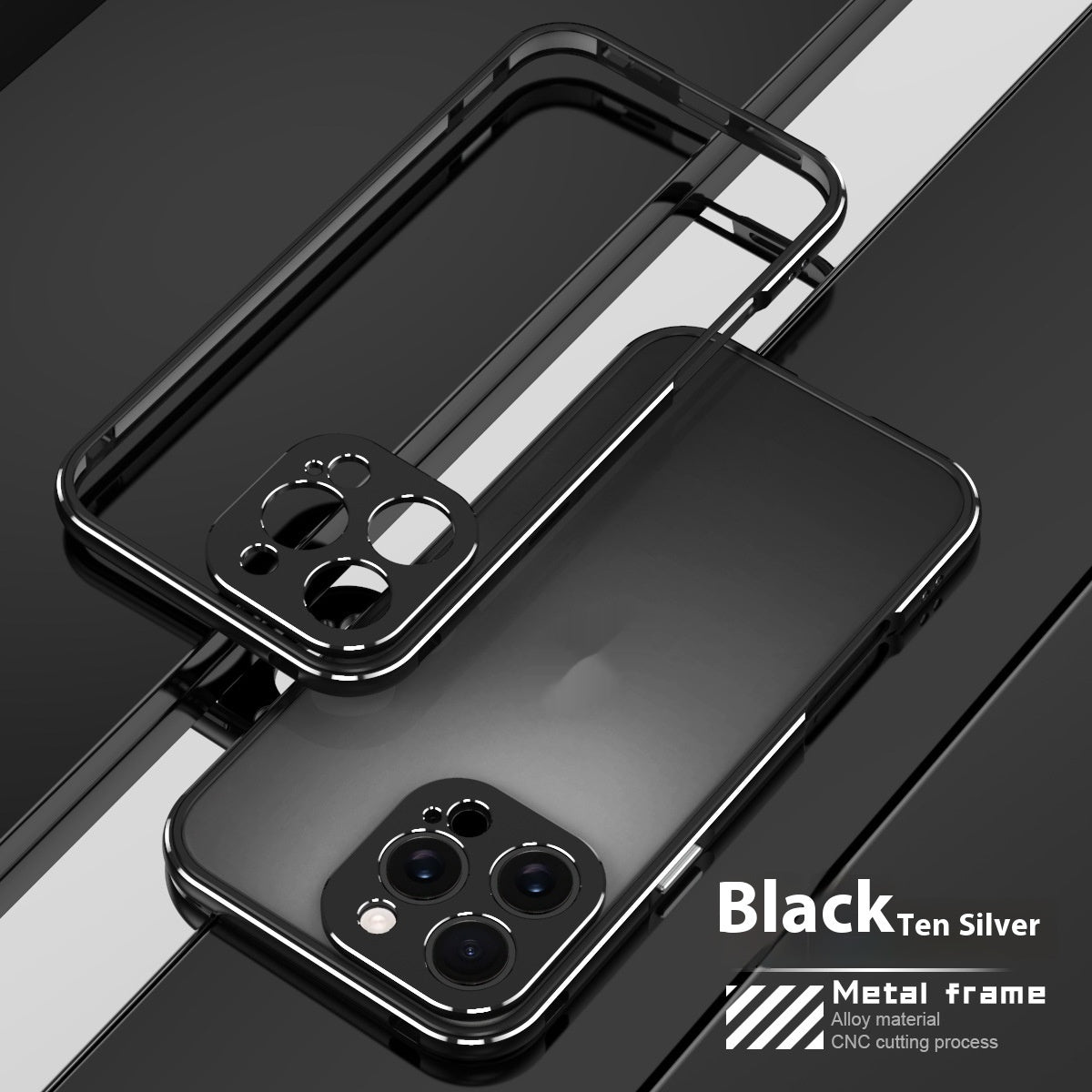 Suitable For IPhone16pro Metal Frame Thin High-grade Phone Case