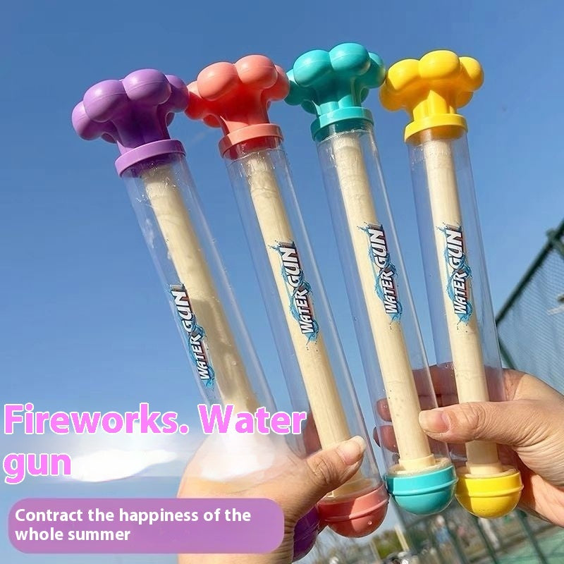 Fireworks Water Gun Pull-out Children's Toy Water Pistols