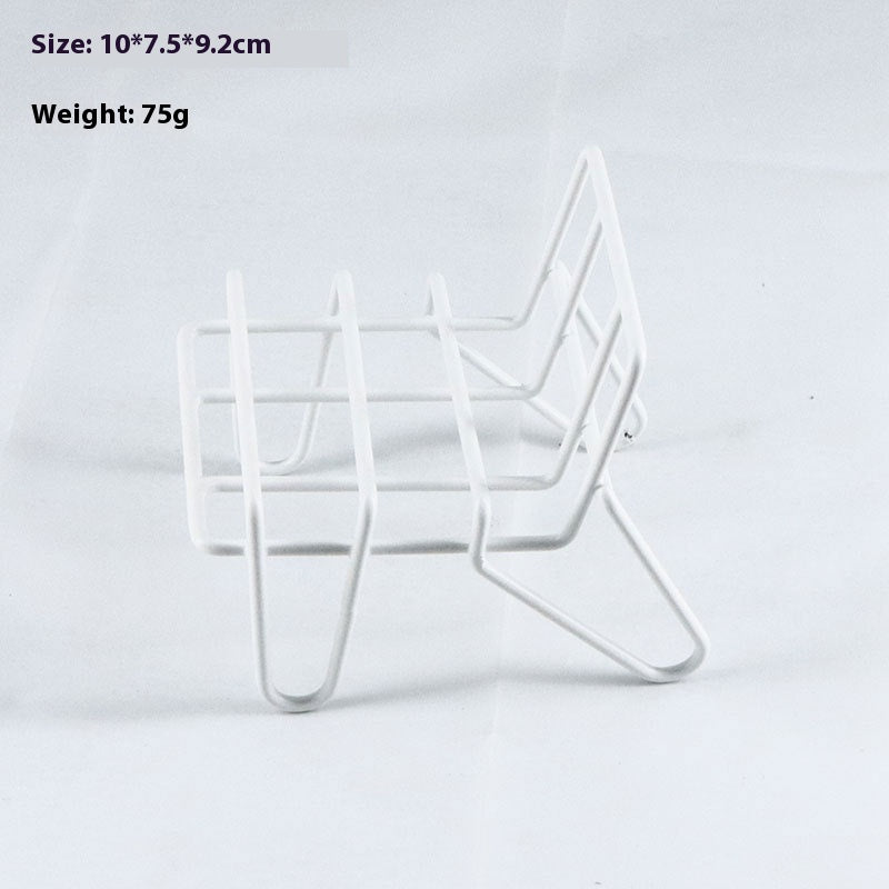 Simple Desktop Creative Mobile Phone Iron Bracket