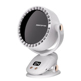 Shaking Head USB Multi-function Bladeless Clip Fan