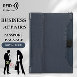 Anti-theft Swiping Stylish And Versatile Large Capacity Passport Case