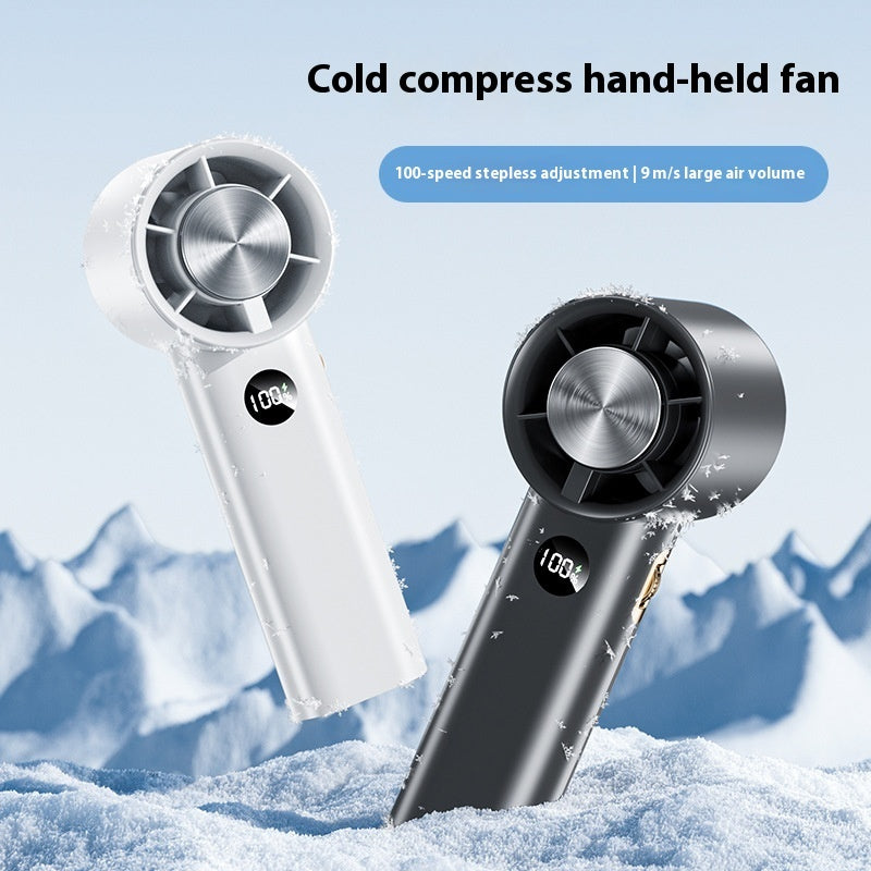 High-speed Turbine Ice Compress Handheld Fan