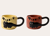 Suit Ceramic Mug Drinking Couple