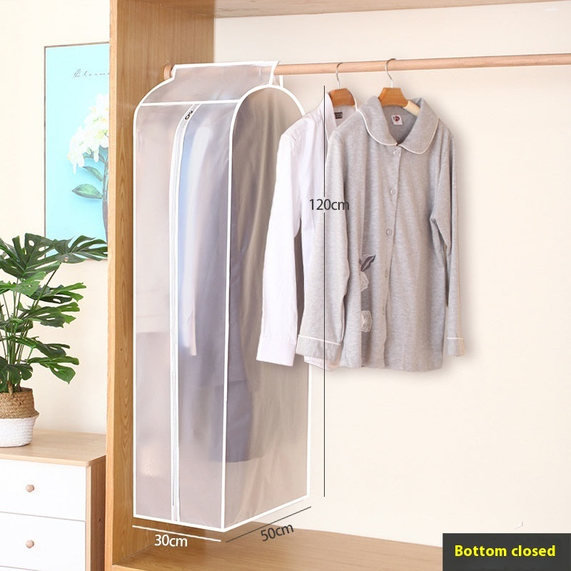 Wardrobe Dust Cover Clothes Dust Hanger Household Storage Bag