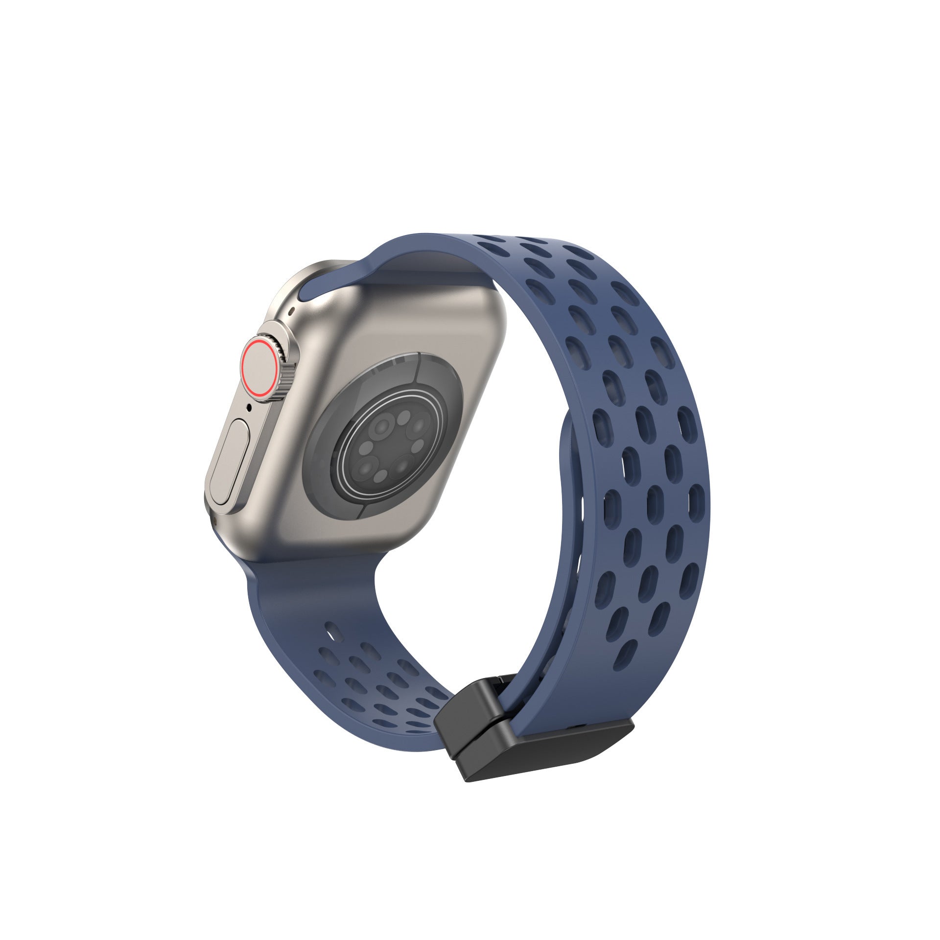 Applicable To 78910 Generation 42mm 46mm Watch Hole Magnetic Suction Silicone Strap