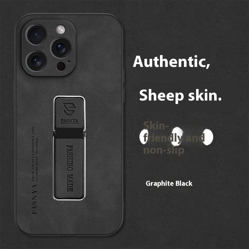 Magnetic Bracket Sheepskin Protective Cover All-inclusive
