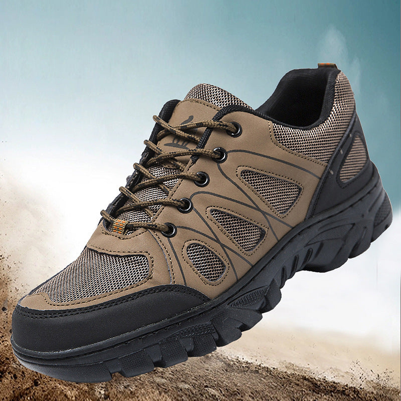 Spring And Summer Breathable Casual Men's Lace-up Sneaker