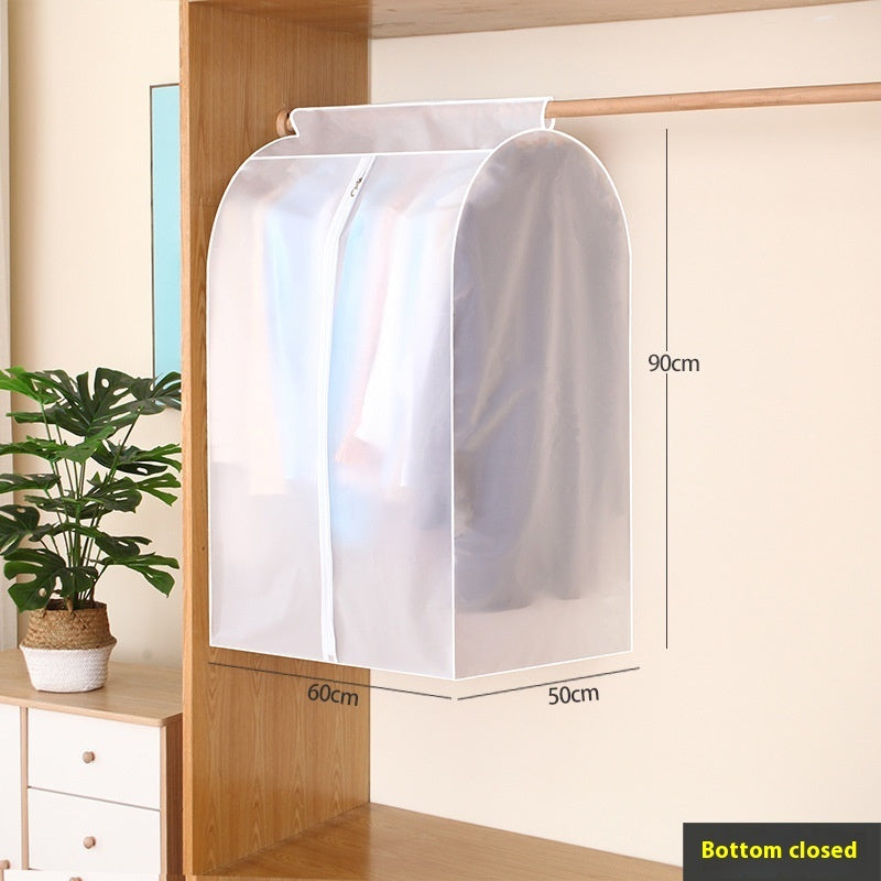 Wardrobe Dust Cover Clothes Dust Hanger Household Storage Bag