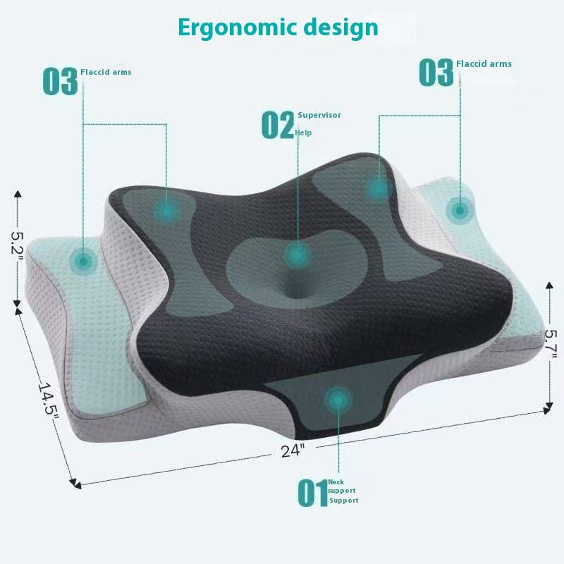 Memory Cotton Pillow Cervical Support