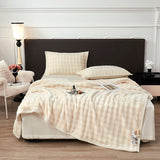 Simple And Stylish Warm Milk Velvet Blanket