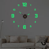 Creative Digital Luminous DIY Wall Clock