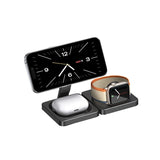 Three In One Folding Magnetic Mobile Phone Wireless Charger
