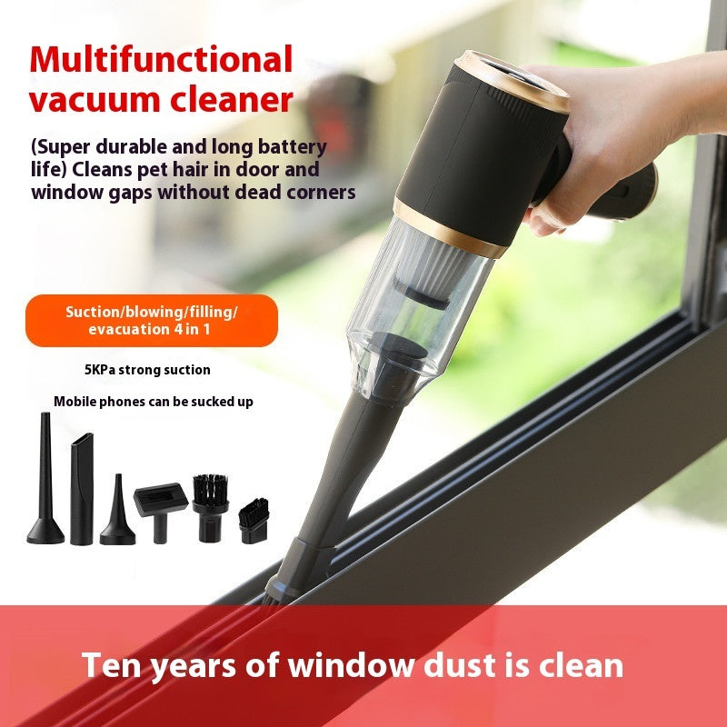 Household Car Portable Wireless Charging Handheld Vacuum Cleaner