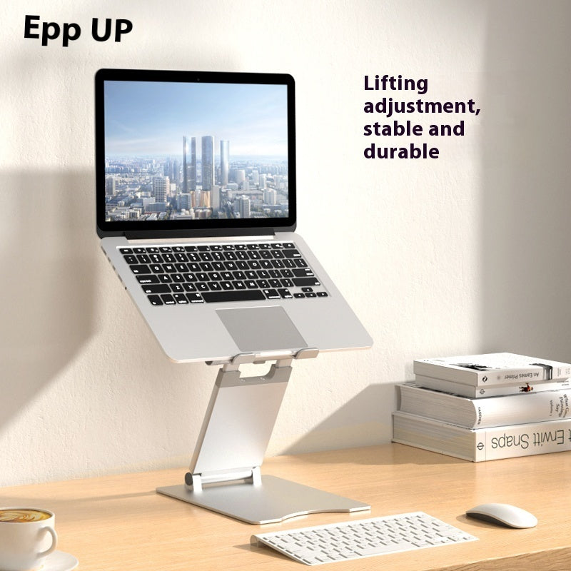 Folding Standing Riser Aluminum Alloy Notebook Bracket